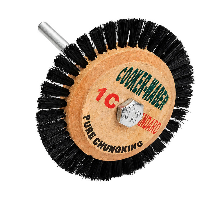 فرچه سر دریلی چانگ کینگ مدل چوبی کد C1 سایز 60 میلیمتر