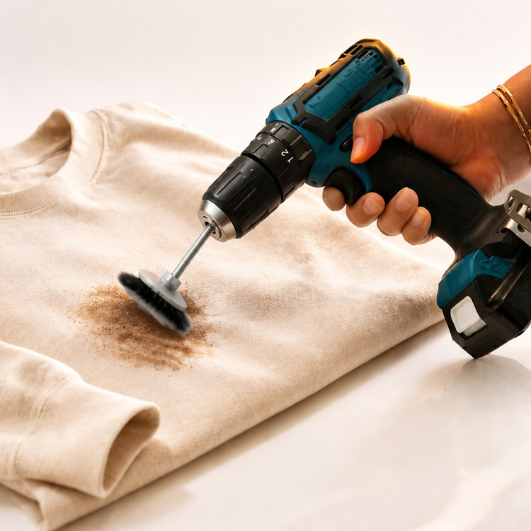 فرچه سر دریلی چانگ کینگ مدل چوبی کد C1 سایز 60 میلیمتر