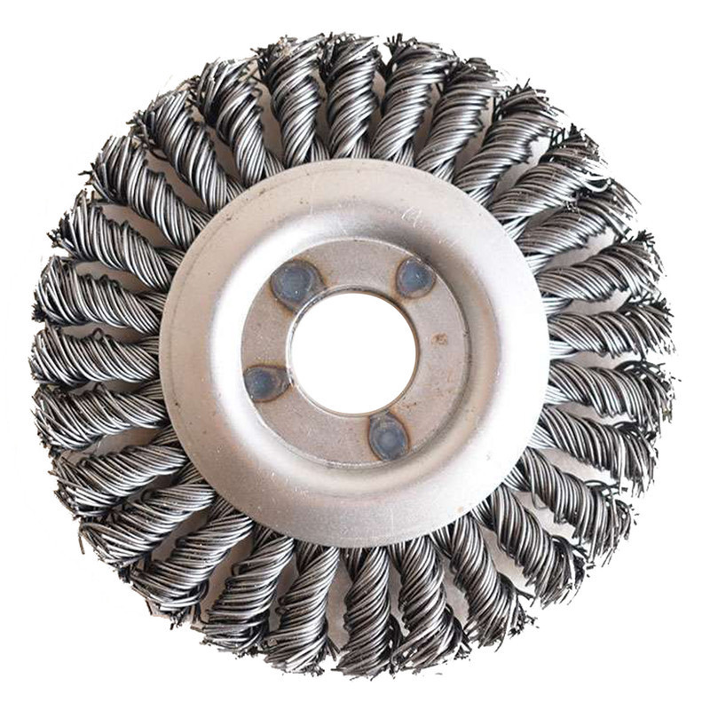 فرچه سیمی مینی فرز مدل تخت بافته 110mm