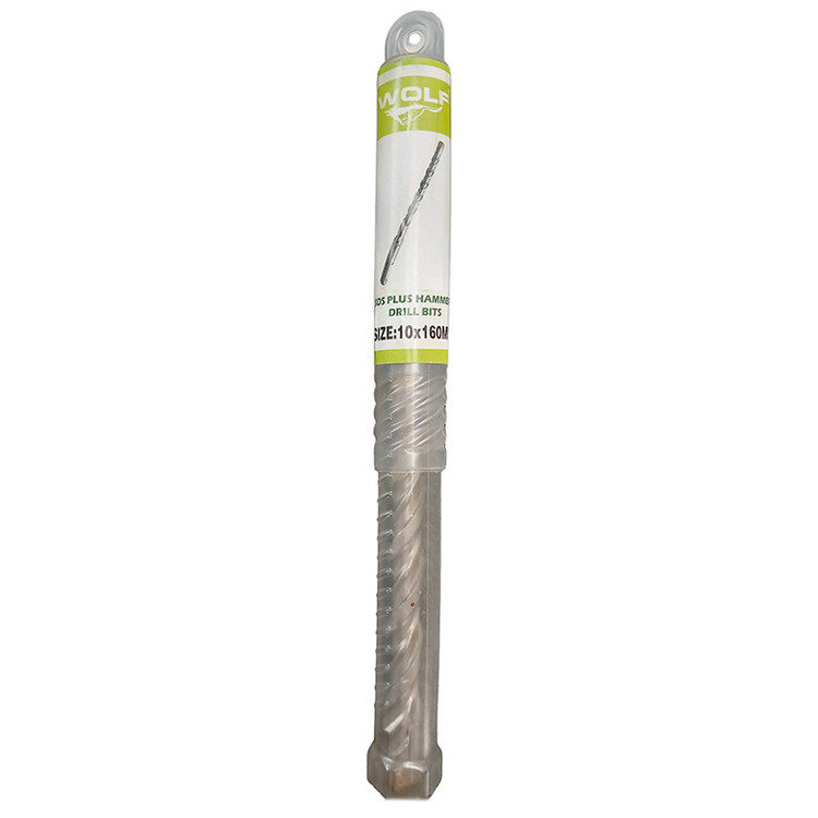 مته چهار شیار ولف مدل 16cm سایز 10 میلیمتر
