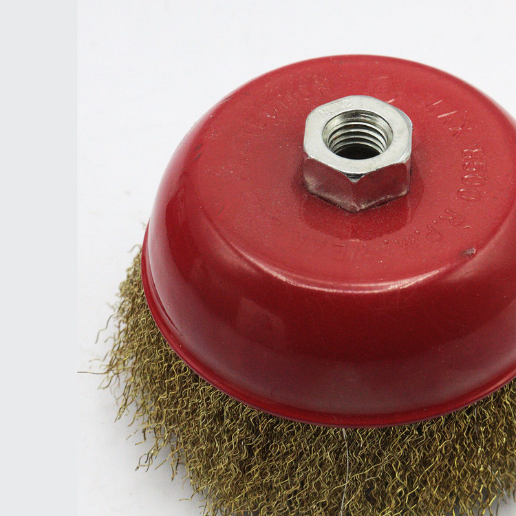 فرچه سیمی مدل کاسه ای کد YP-T1-1002-125MM
