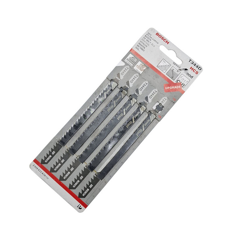 تیغ اره عمودبر چوب بوش مدل T344D مجموعه 5 عددی