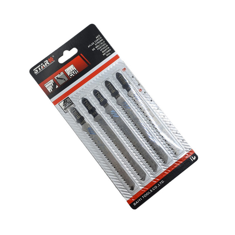 تیغ اره عمود بر ام دی اف استار مدل 10CM-MDF مجموعه 5 عددی