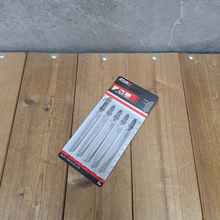 تیغ اره عمود بر ام دی اف استار مدل 10CM-MDF مجموعه 5 عددی