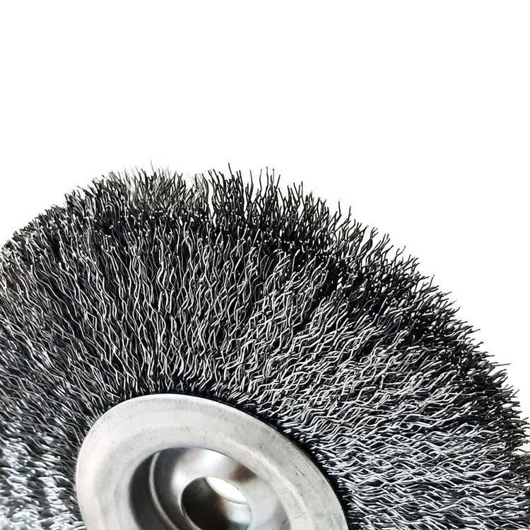 فرچه سیمی تخت صنعت براش مدل AT - 125 سایز 125 میلی متر