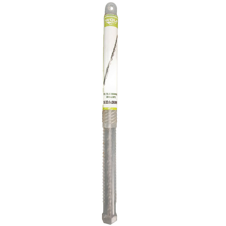 مته چهار شیار ولف مدل 26cm سایز 8 میلیمتر