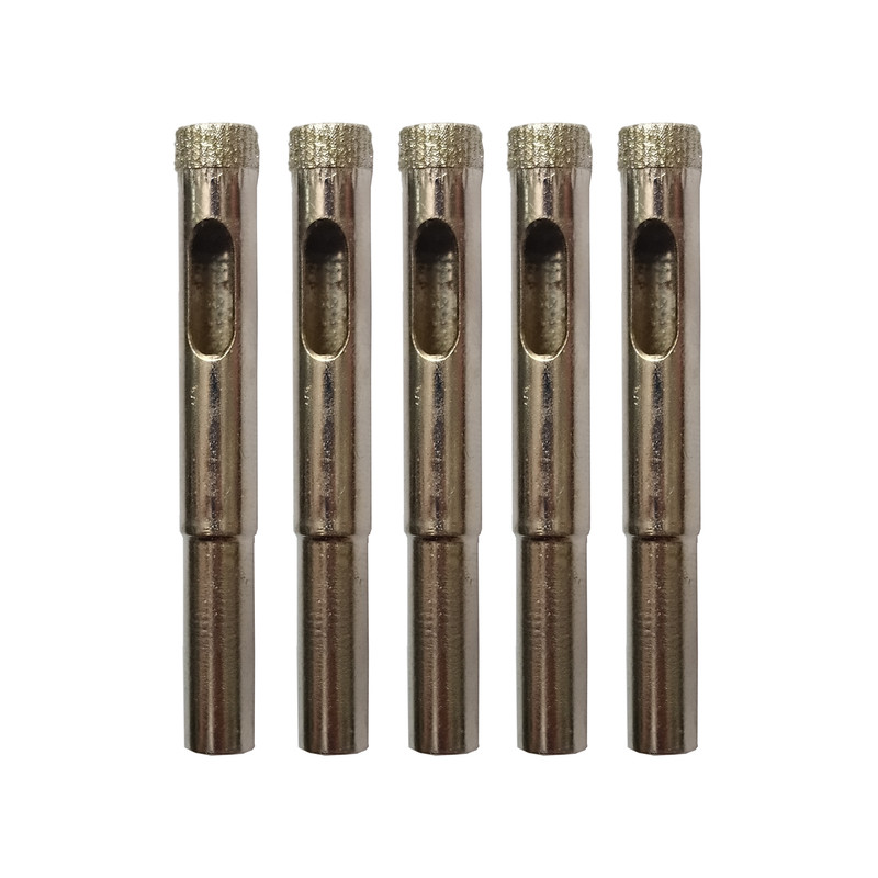 مته گردبر شیشه کد 8848 سایز 6 میلی متر مجموعه 5 عددی