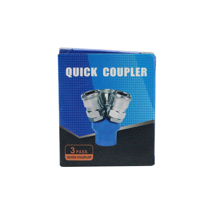 کوپلینگ کوییک کوپلر مدل سه راهی کد YP-3-PASS/7CM