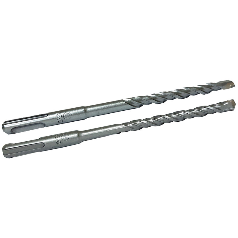 مته چهار شیار اپکس مدل AT  - 00810x160 سایز 10/ 8 میلی متر مجموعه دو عددی