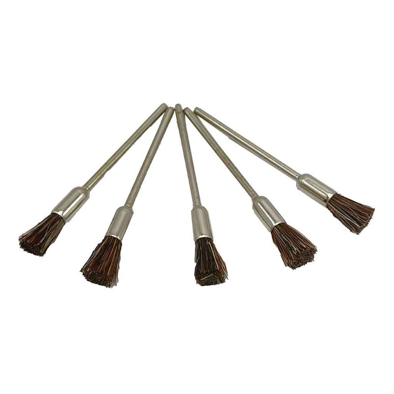 فرچه مینیاتوری جارویی مدل jt-5 مجموعه 5 عددی