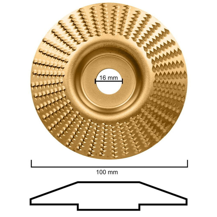 صفحه چوب ساب مینی فرز مدل تنگستن کاربید کد 100mm