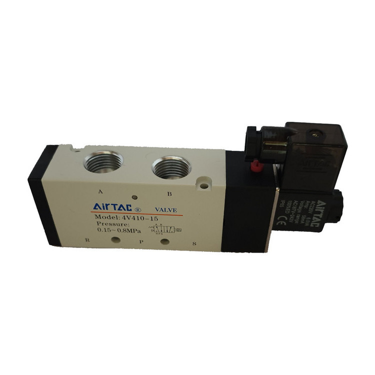 شیر برقی پنوماتیک مدل 4v410-15-220vAc