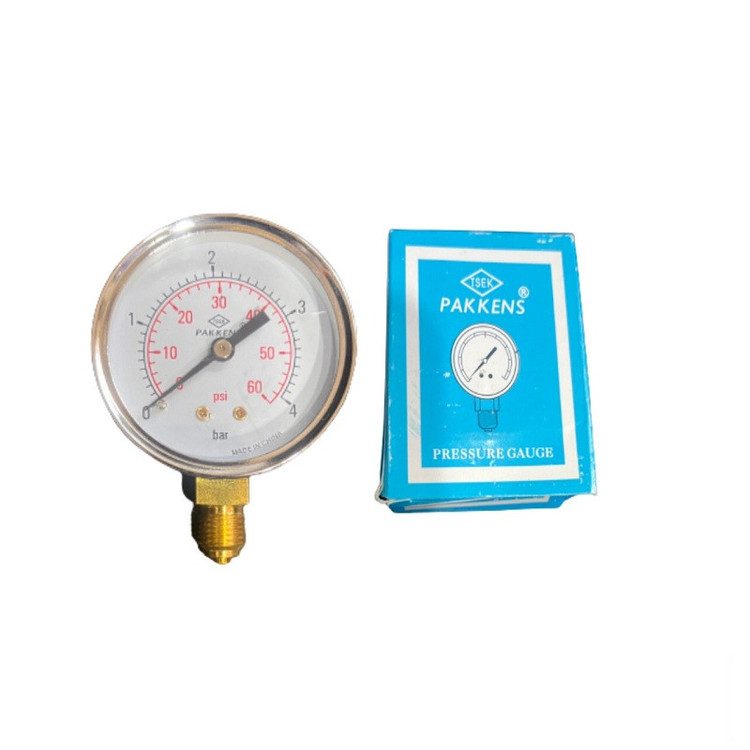 گیج فشار پکنز مدل 4bar-60psi