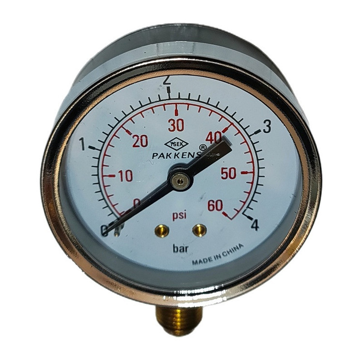گیج فشار پکنز مدل 4bar-60psi