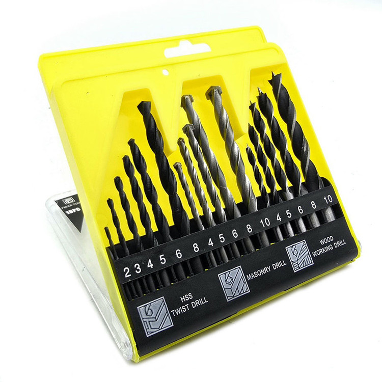 مته دریل شارژی و برقی فیدار مدل HSS-16PCS مجموعه 16 عددی