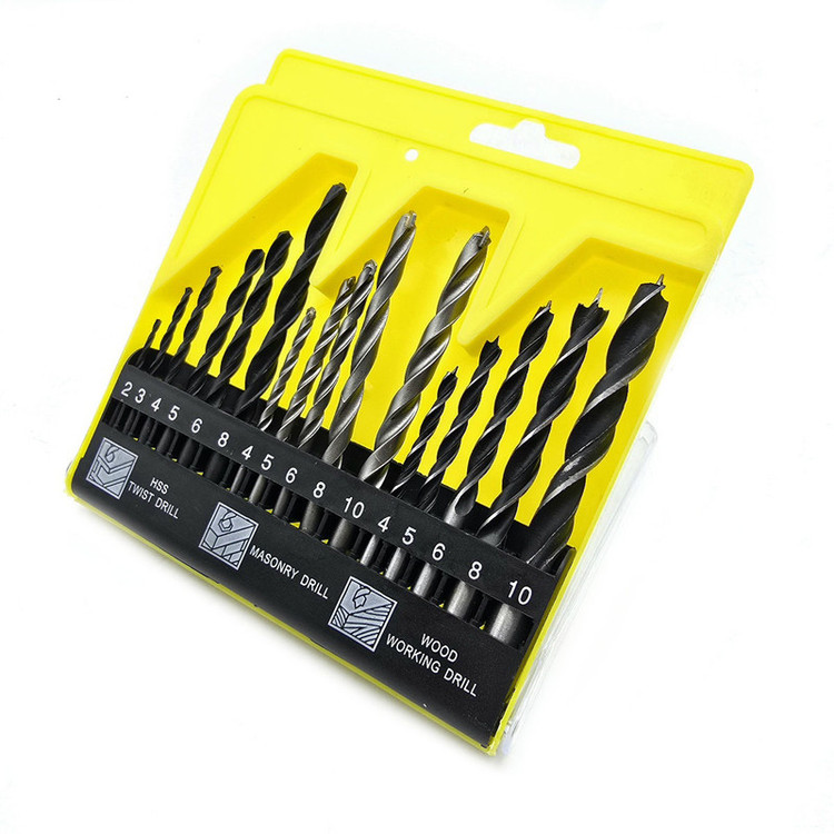 مته دریل شارژی و برقی فیدار مدل HSS-16PCS مجموعه 16 عددی