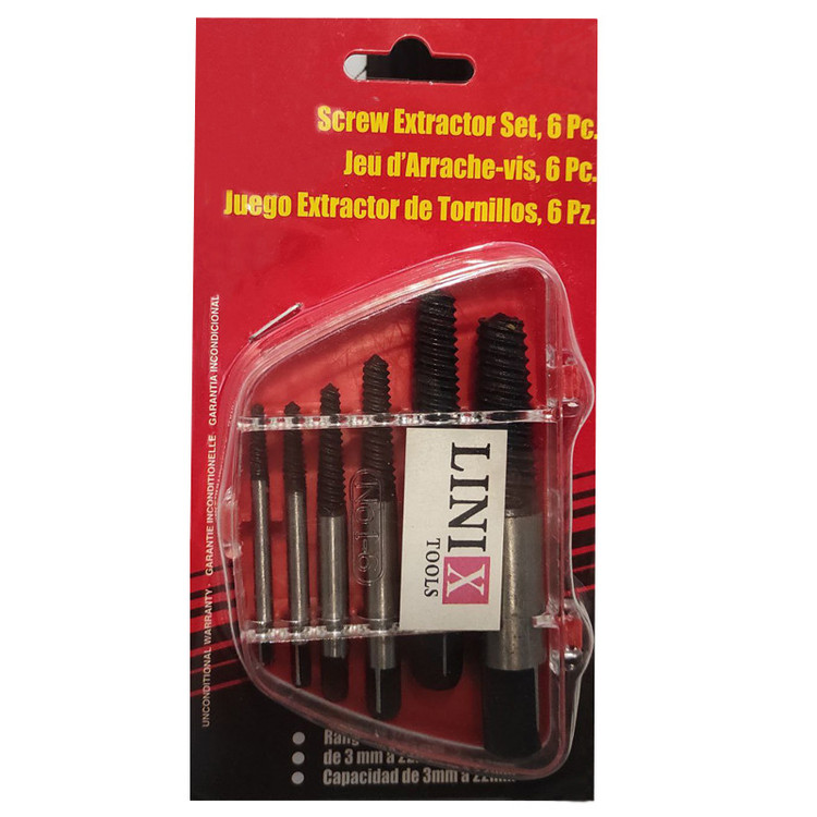 قلاویز چپ گرد لینیکس مدل 6c مجموعه 6 عددی