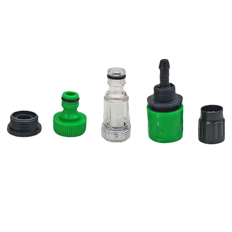 فیلتر و کوپلینگ سرشلنگی و تبدیل کارواش مدل ALL-in-ONE مجموعه 5 عددی