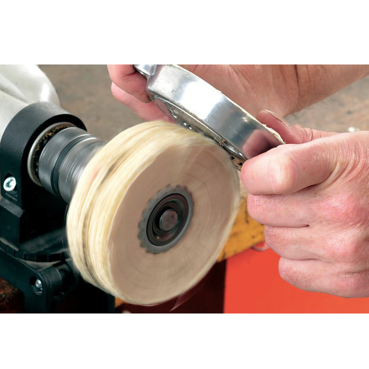 صفحه پولیش گیلانس مدل کتان پشمی 150mm
