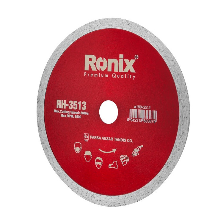 صفحه سرامیک بر رونیکس مدل RH-3513 سایز 180 میلیمتر