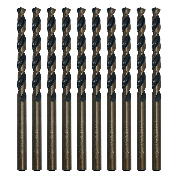 مته کبالت استیکو مدل HSSCO سایز 4.5 میلیمتر مجموعه 10 عددی