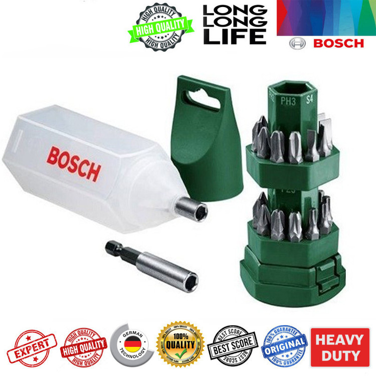 سرپیچ گوشتی بوش مدل حرفه ای 2607-019-503 مجموعه 25 عددی