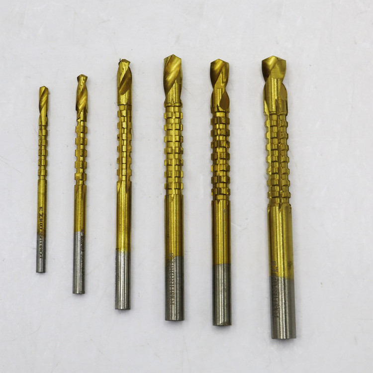 مته برش فورد مدل YP-HSS-3-8MM مجمموعه 6 عددی
