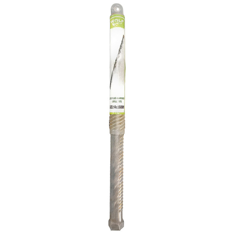 مته چهار شیار ولف مدل 26cm سایز 14 میلیمتر