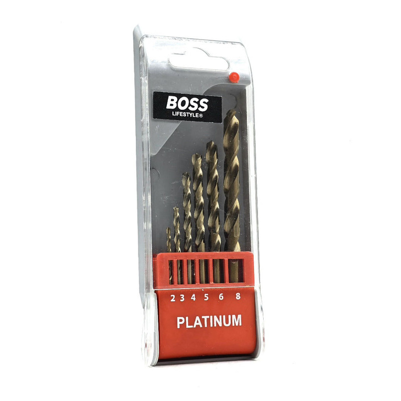 مته آهن باس مدل 2-3-4-5-6-8MM مجموعه 6 عددی
