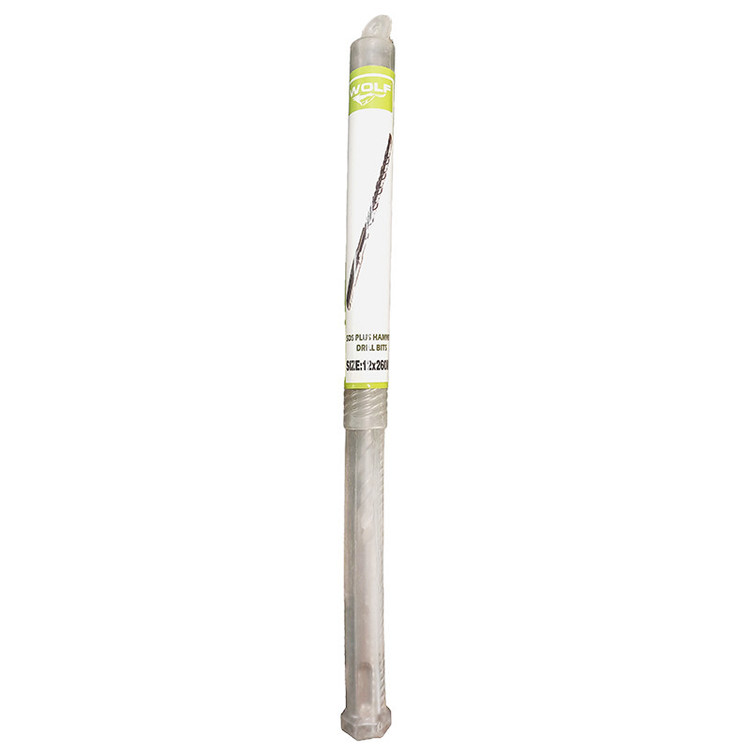 مته چهار شیار ولف مدل 26cm سایز 12 میلیمتر