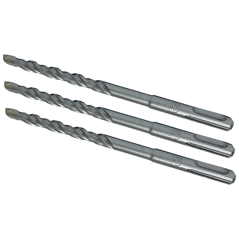 مته چهار شیار اپکس مدل AT  - 0010x160 سایز 10 میلی متر مجموعه سه عددی
