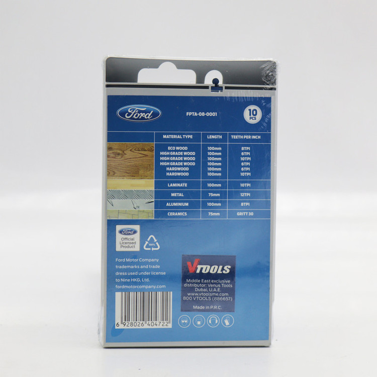 تیغه اره عمودبر فورد مدل YP-FPTA-08-0001 مجموعه 10 عددی