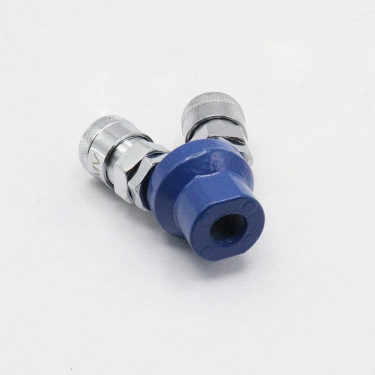 کوپلینگ کوییک کوپلر مدل دو راهی کد YP-2-PASS/6.5CM
