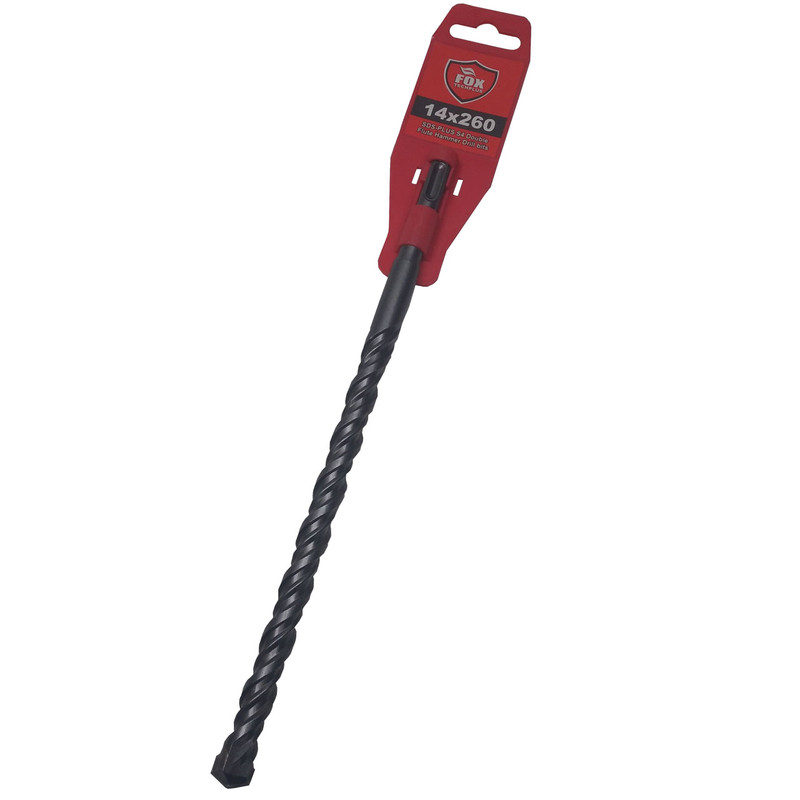 مته چهار شیار فاکس کد 14-260mm سایز 14 میلیمتر