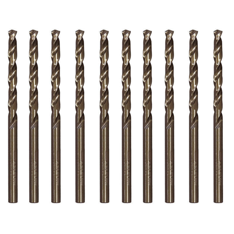 مته فلز کبالت راک مدل MMA-RC4.5mm سایز 4.5 میلی متر مجموعه 10 عددی
