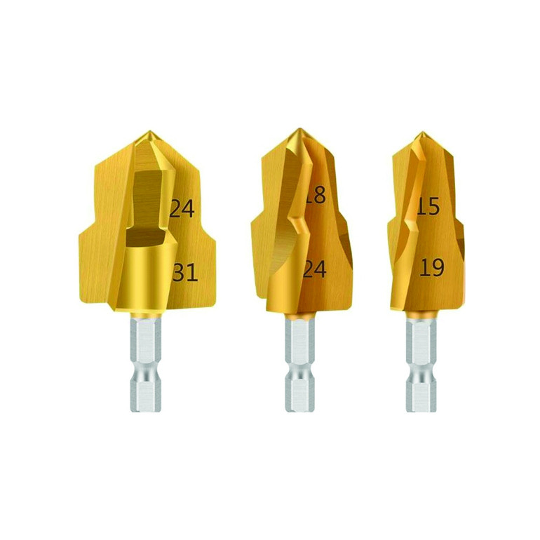 سری مته کاجی  زیدار مدل GT-43 بسته 3 عددی