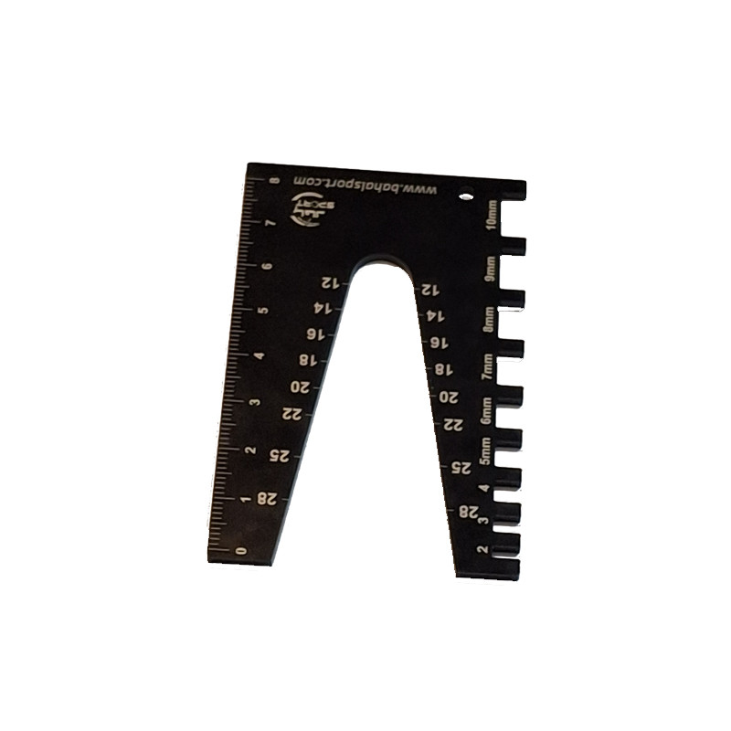 گیج اندازه گیری میلگرد کد DnDNDn 4545 گستره 28 میلی متر