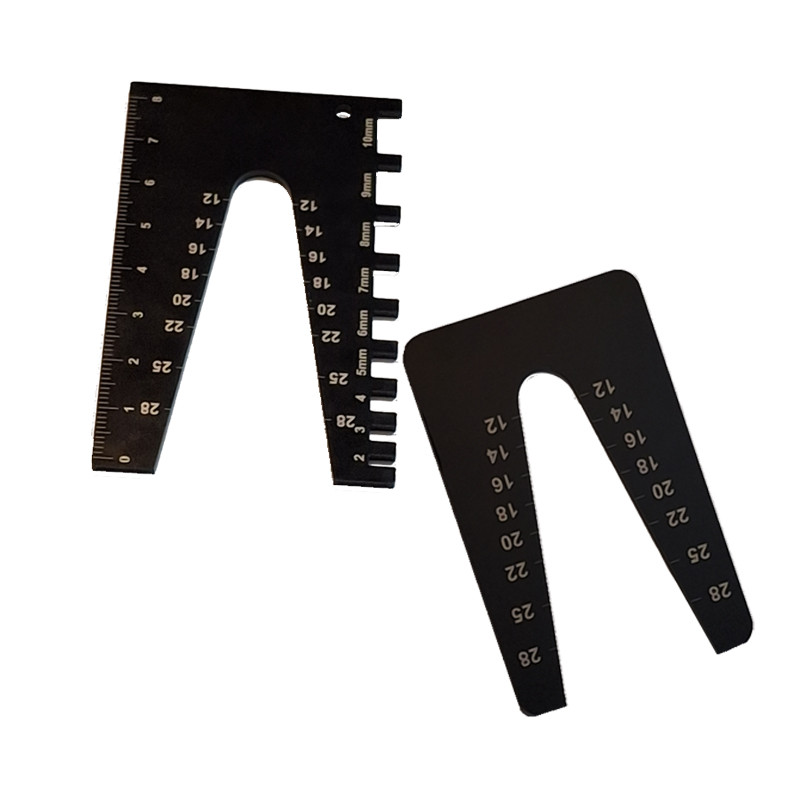 گیج اندازه گیری میلگرد کد PPPP45100 مجموعه دو عددی
