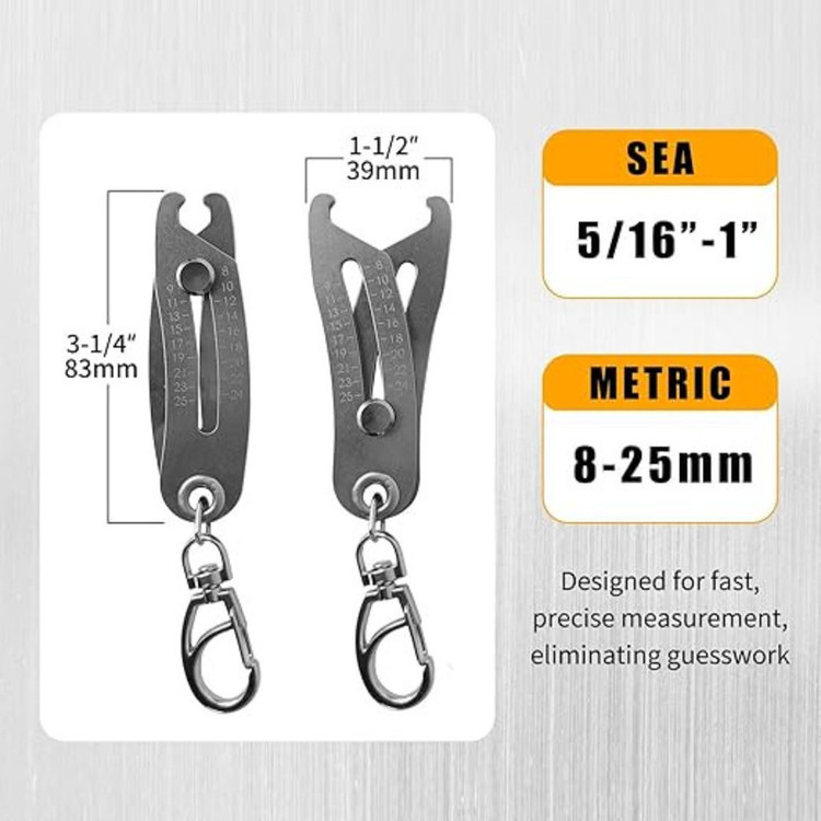 گیج اندازه گیری مدل ASD-159 گستره 39 میلی متر