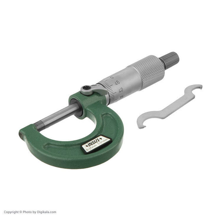 میکرومتر اینسایز کد 25A-3203 گستره 25-0 میلیمتر