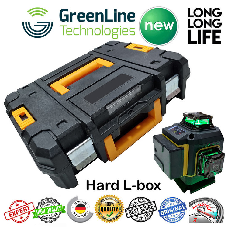 تراز لیزری مدل ترکیبی نور سبز کد 4D-BOX -360