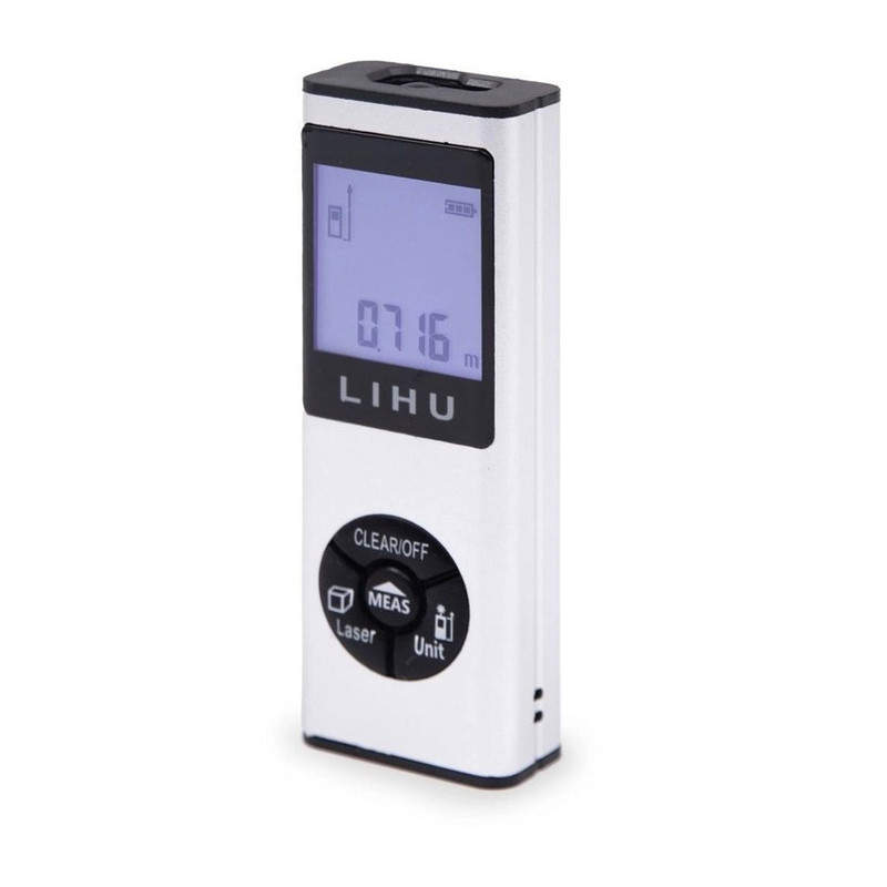 متر لیزری لیهو مدل دوکاره کد LDM4001 برد 40 متر