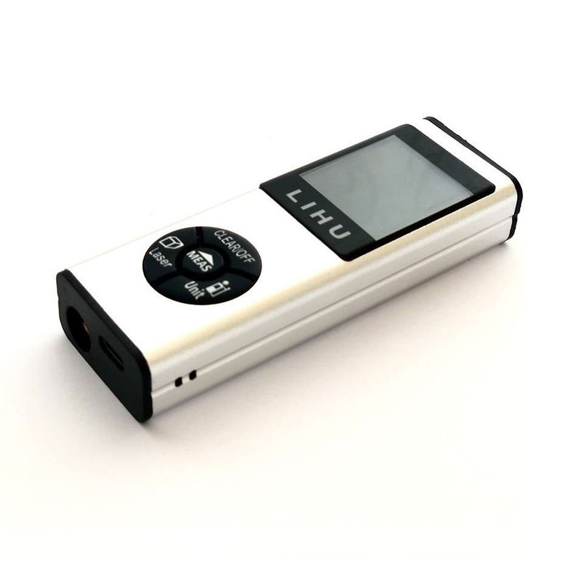 متر لیزری لیهو مدل دوکاره کد LDM4001 برد 40 متر