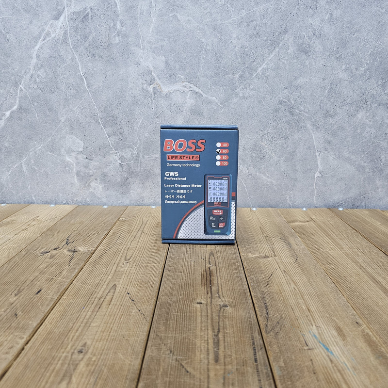 متر لیزری صنعتی باس مدل LIFE_STYLE کد 60M