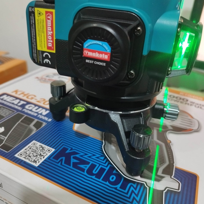 تراز لیزری تی ماکوتا مدل 4 بعدی نور سبز کد TM-4D19WF
