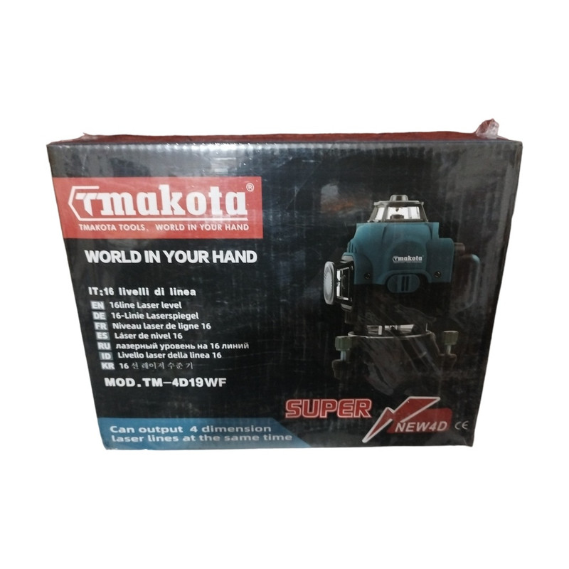 تراز لیزری تی ماکوتا مدل 4 بعدی نور سبز کد TM-4D19WF