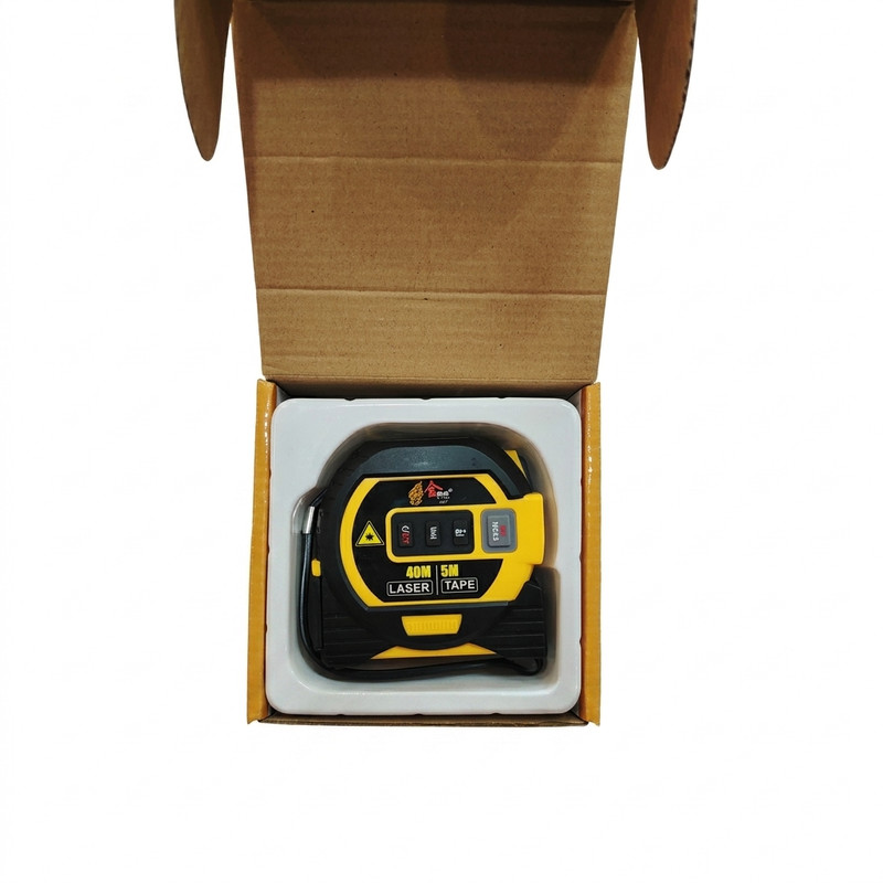 متر لیزری لیهو مدل Lihu 3-in-1 Laser Measuring Tape برد 40 متر