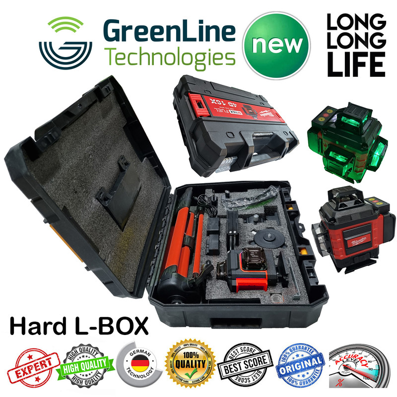 تراز لیزری مدل 16 لاین کد DW-360-4D Hard Box