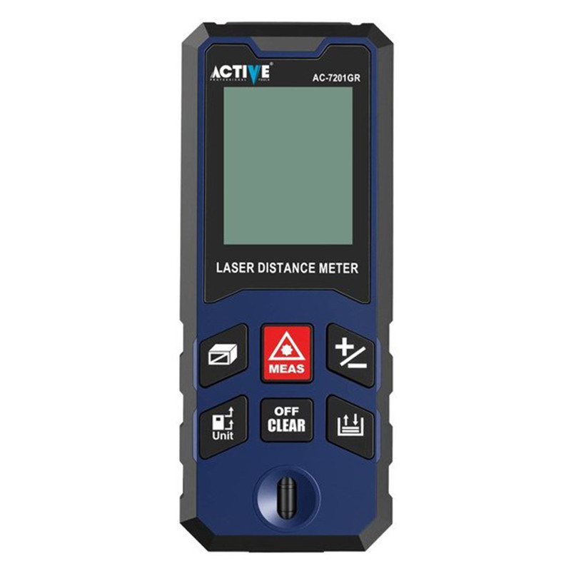 متر لیزری اکتیو تولز مدل AC-7201GR برد 100 متر