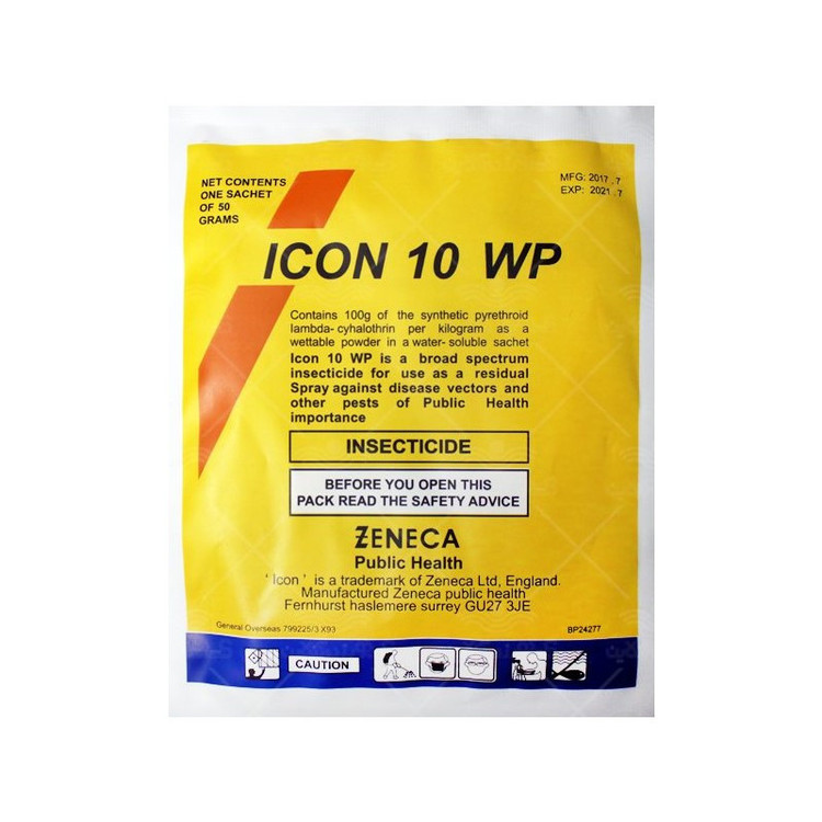 پودر حشره کش آیکون مدل 10 WP وزن 50 گرم بسته 2 عددی